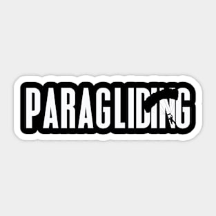 Paragliding Paragliding Sticker